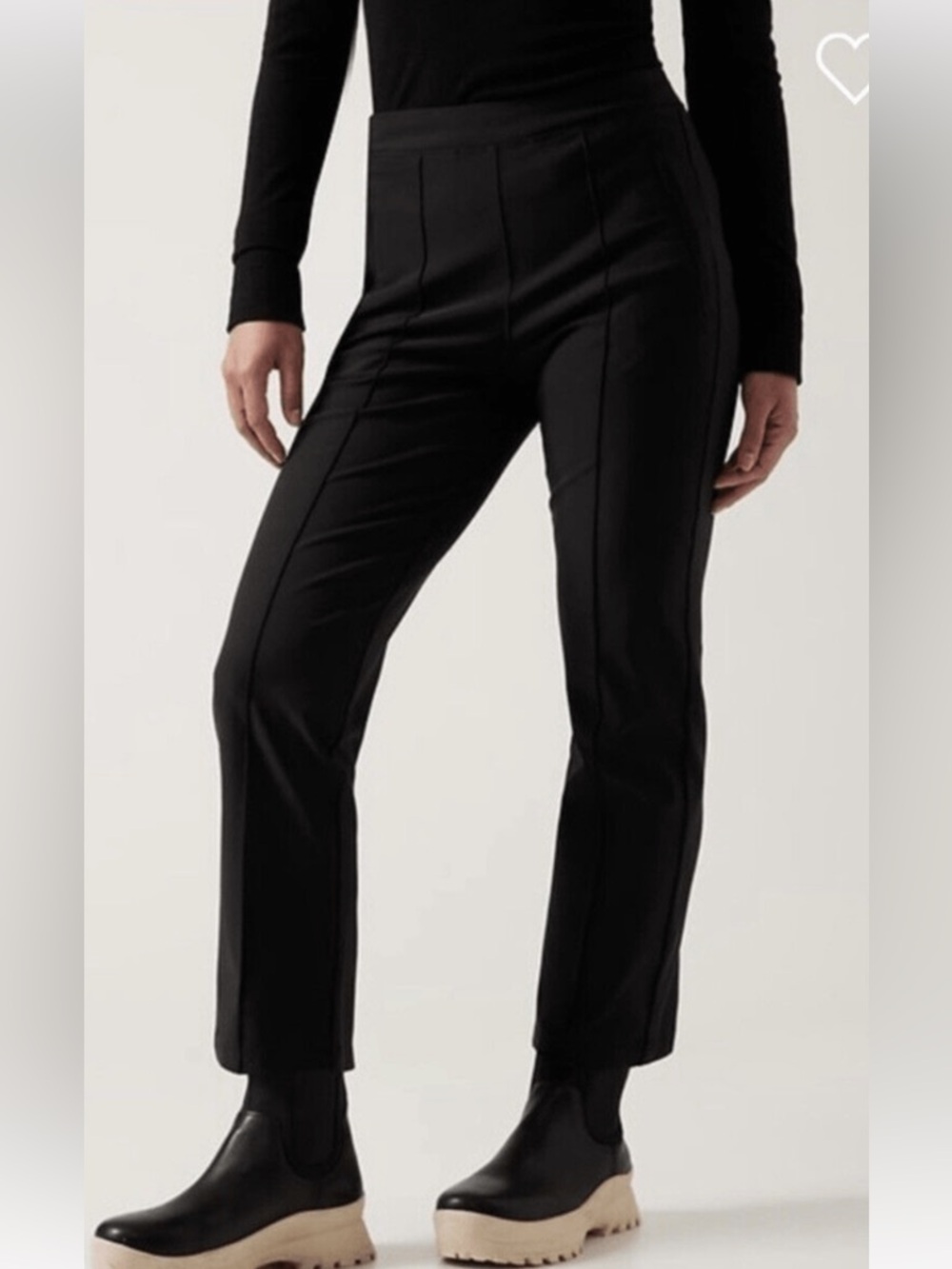 BNWT Athleta Headlands Hybrid pants-Black size 20